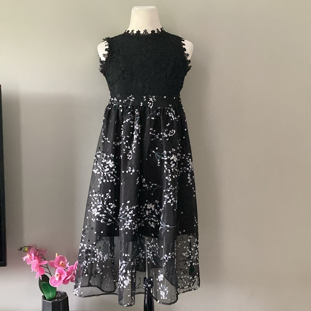 Misslook elegant flowery dress